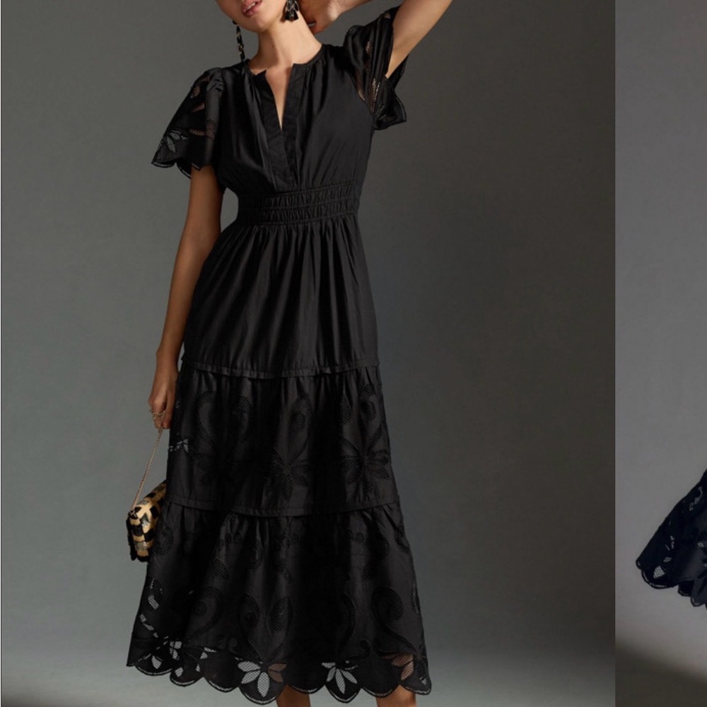 Anthropologie The Somerset Maxi Dress: Cutwork Edition